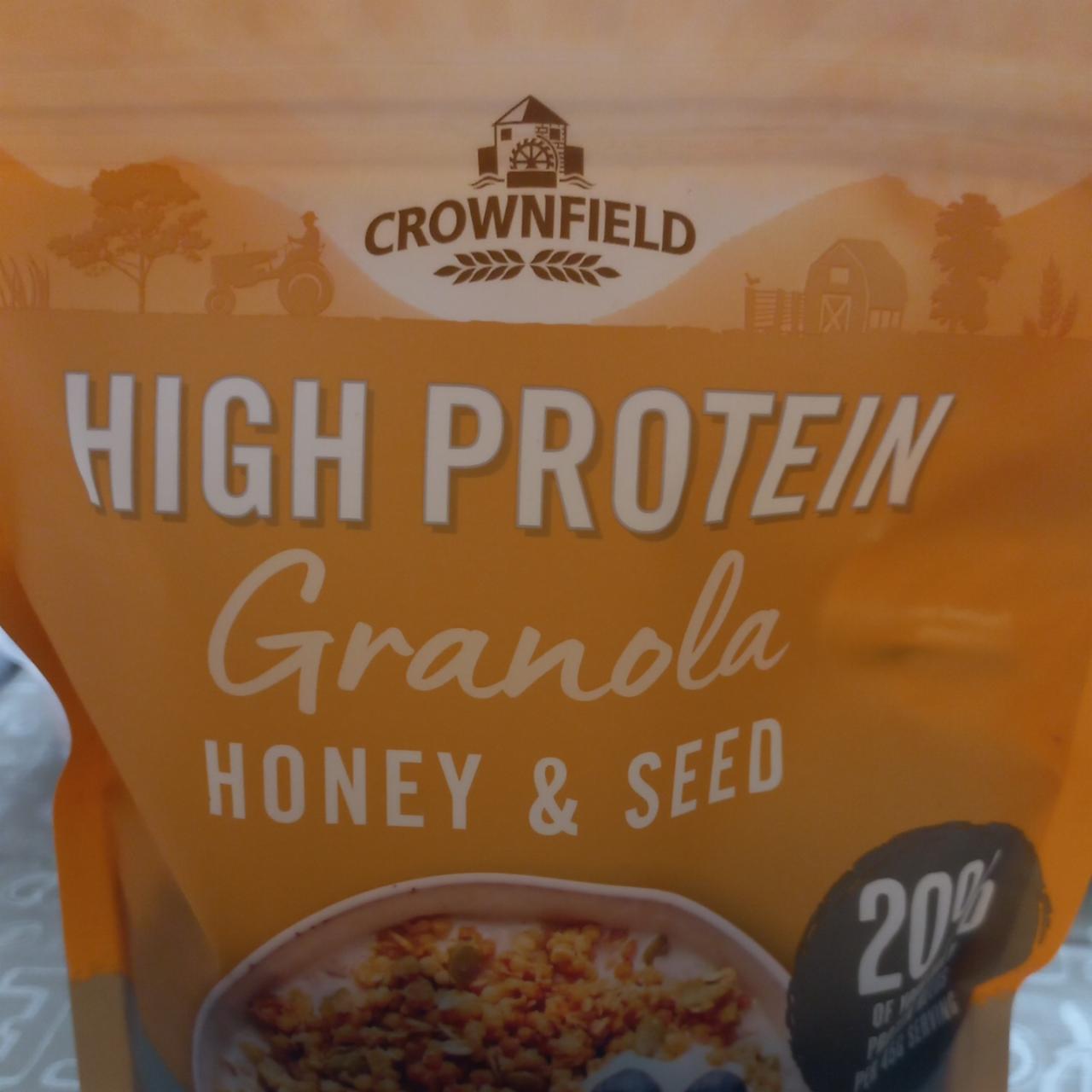 Képek - high protein granola honey and seed Crownfield