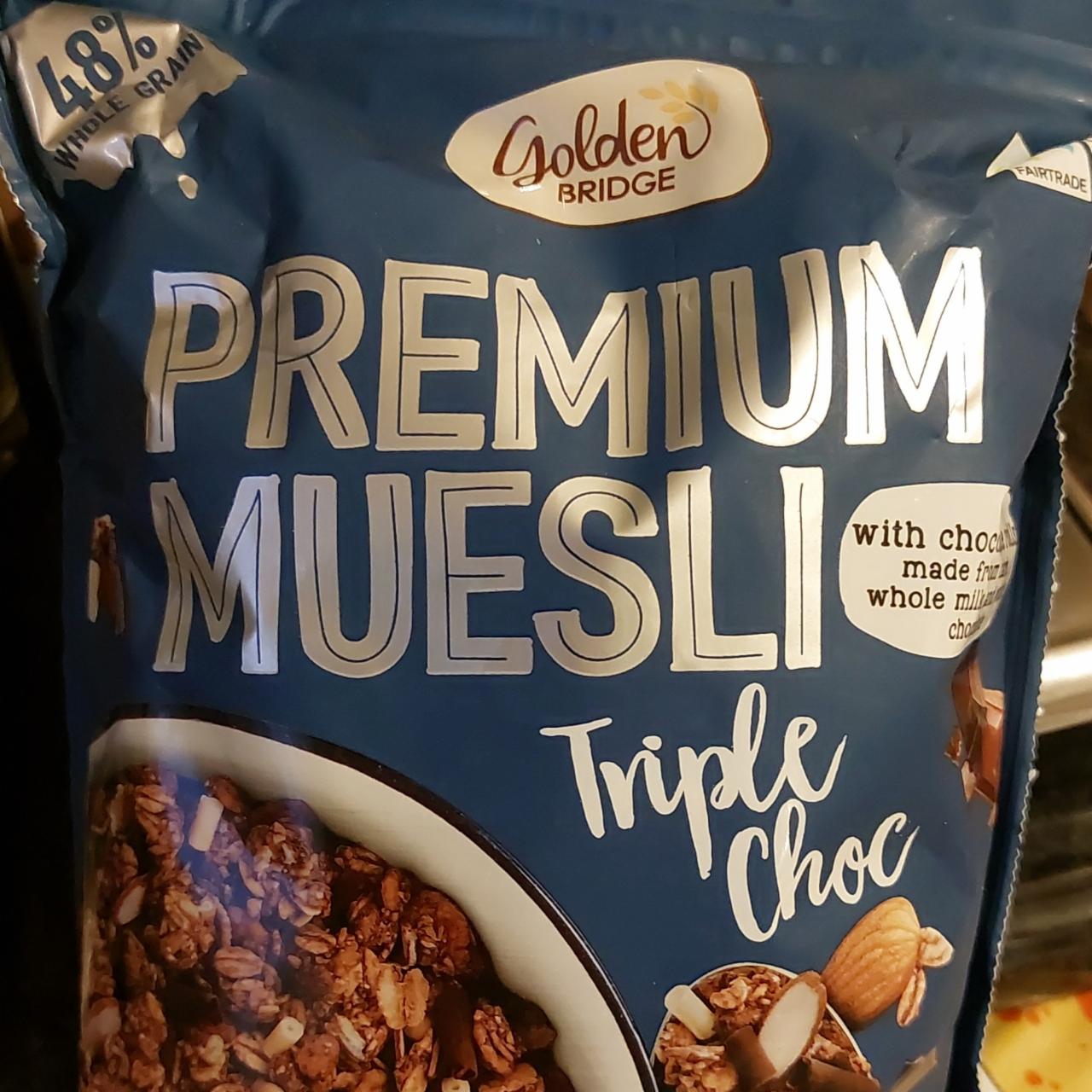 Képek - Premium muesli triple choc Golden Bridge