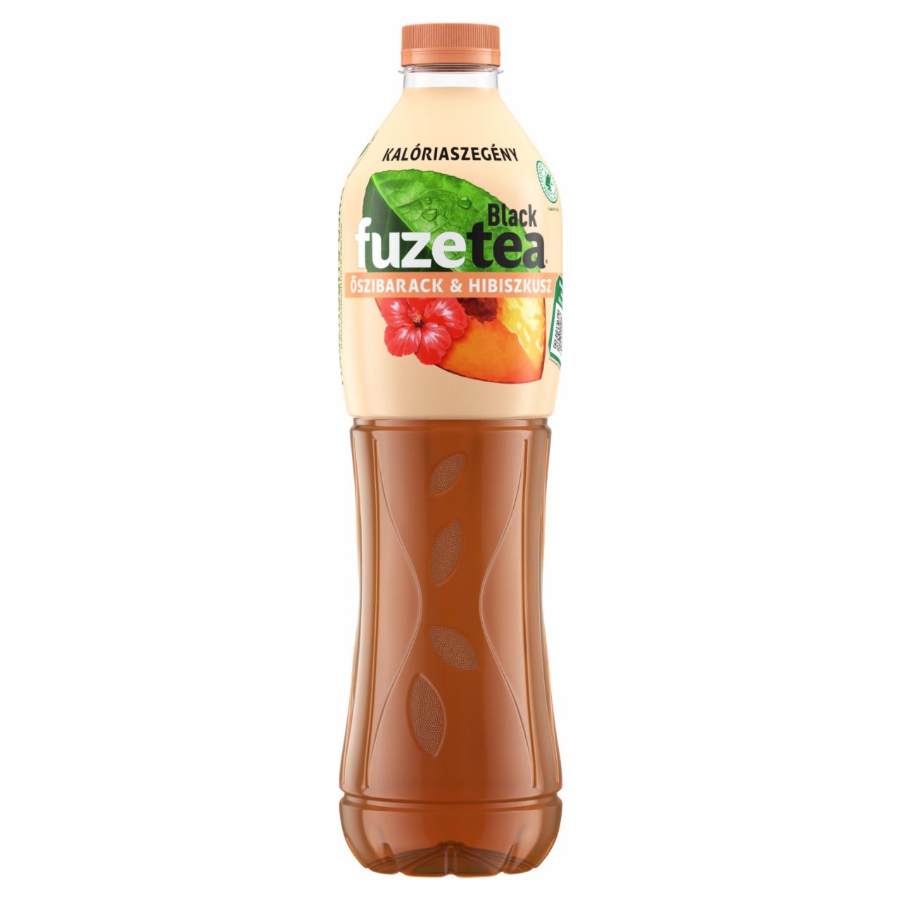 Képek - FuzeTea szénsavmentes őszibarack- és hibiszkuszízű üdítőital fekete tea kivonattal 1,5 l