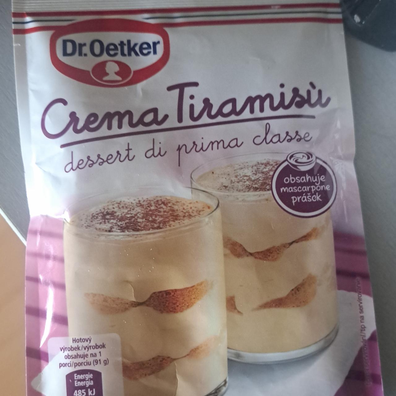 Képek - Crema tiramisu Dr.Oetker