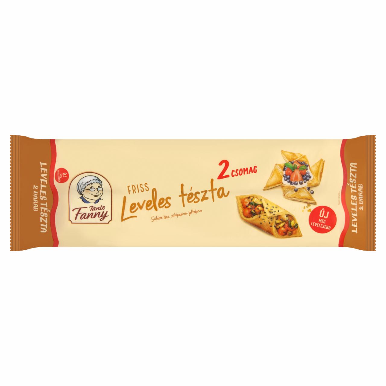 Képek - Tante Fanny friss leveles tészta 2 x 300 g (600 g)