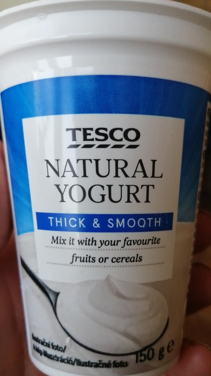 Képek - Natural yogurt thick & smooth Tesco