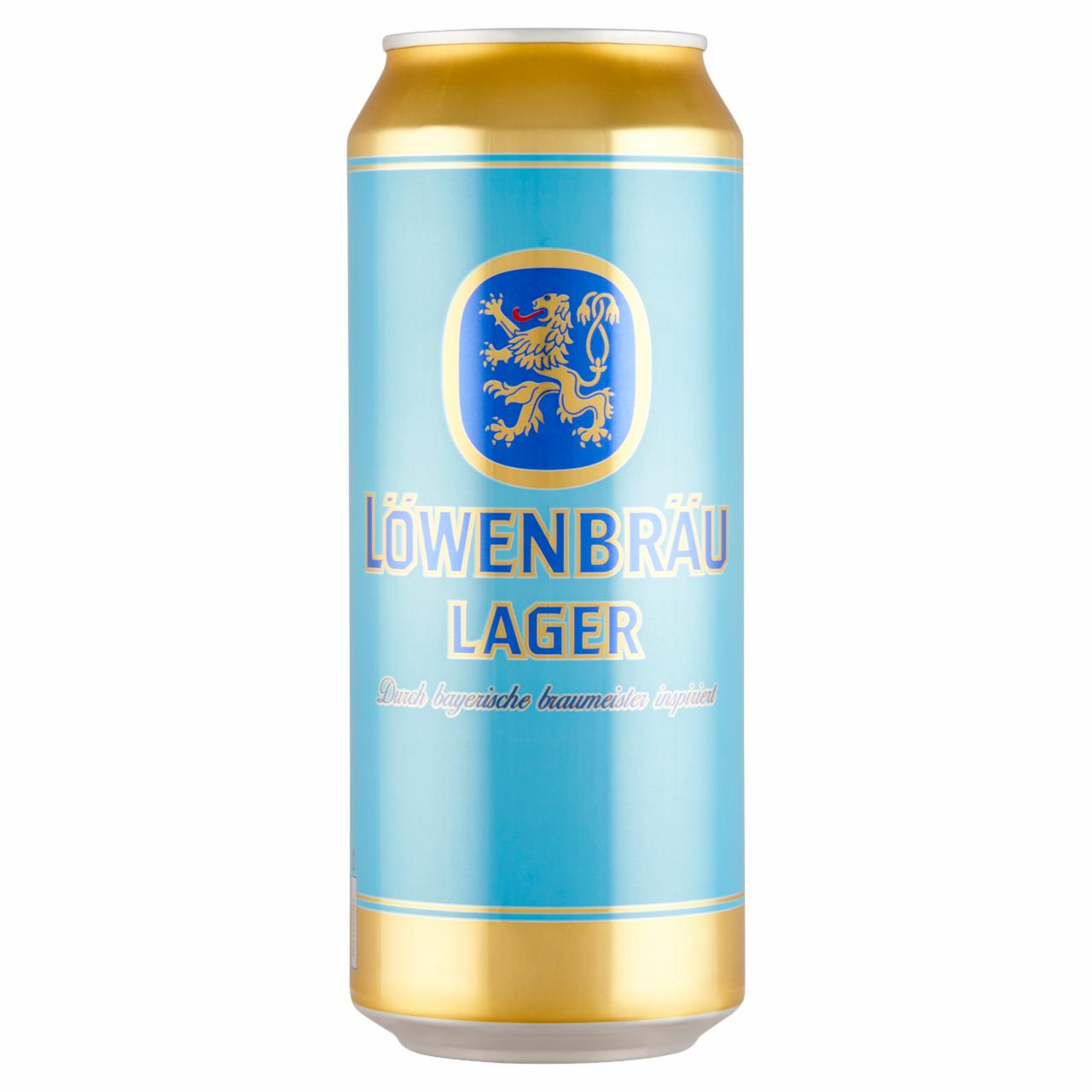 Képek - Löwenbräu világos sör 4% 50 cl