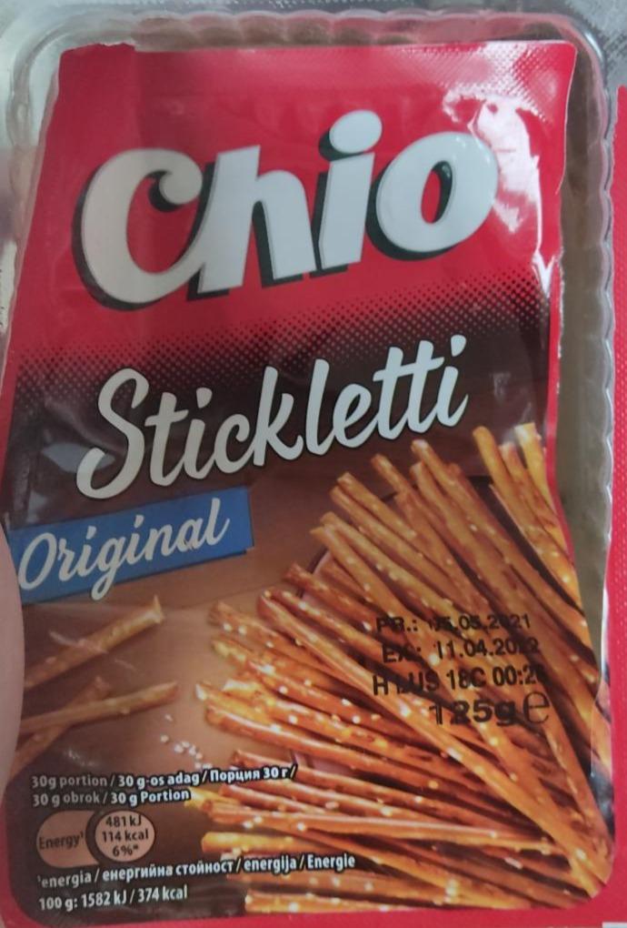 Képek - Chio Stickletti Original sóspálcika 100 g