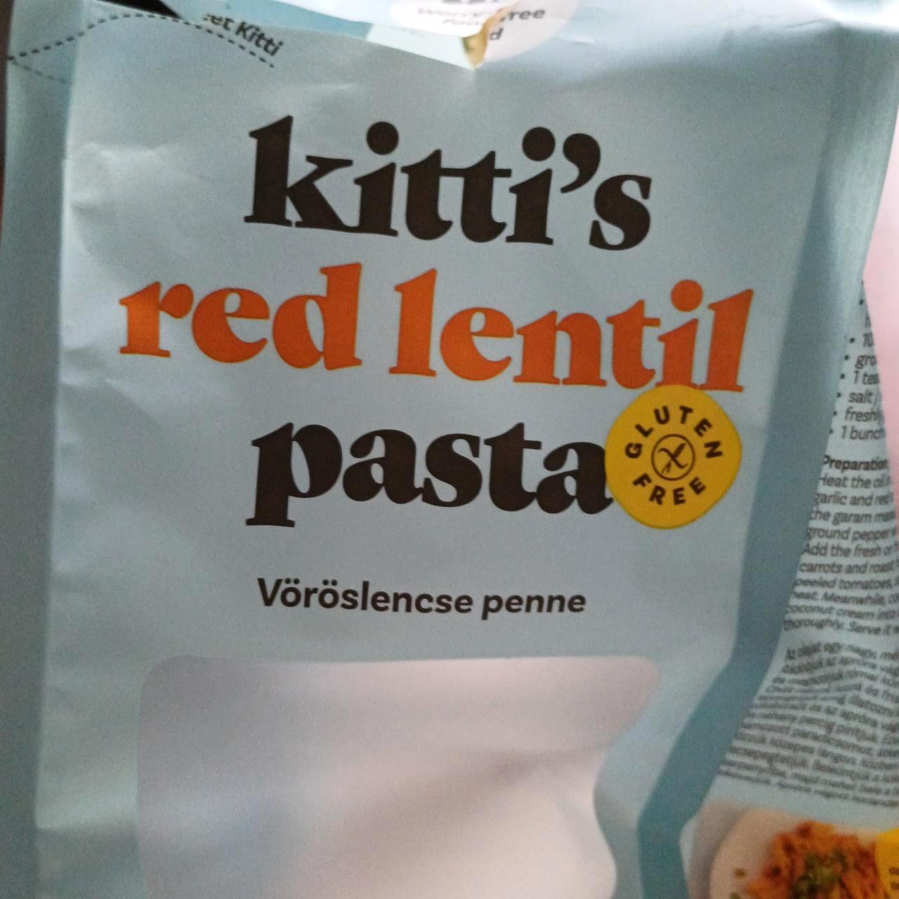 Képek - Vöröslencse penne Kitti's