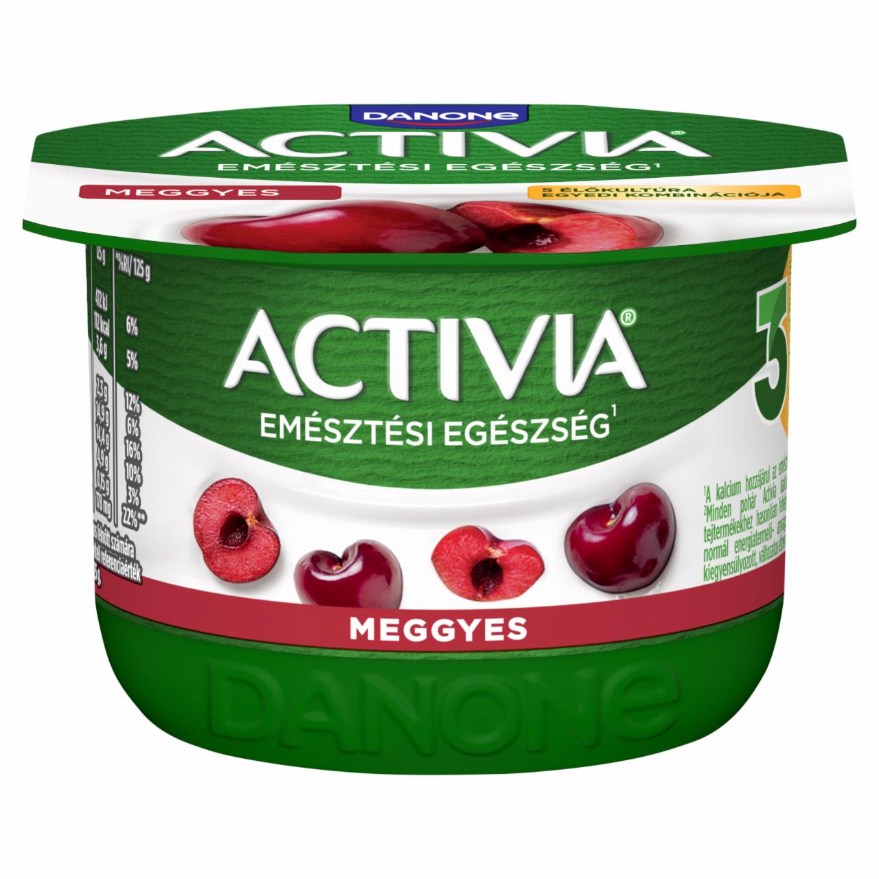 Képek - Danone Activia élőflórás meggyes joghurt 125 g