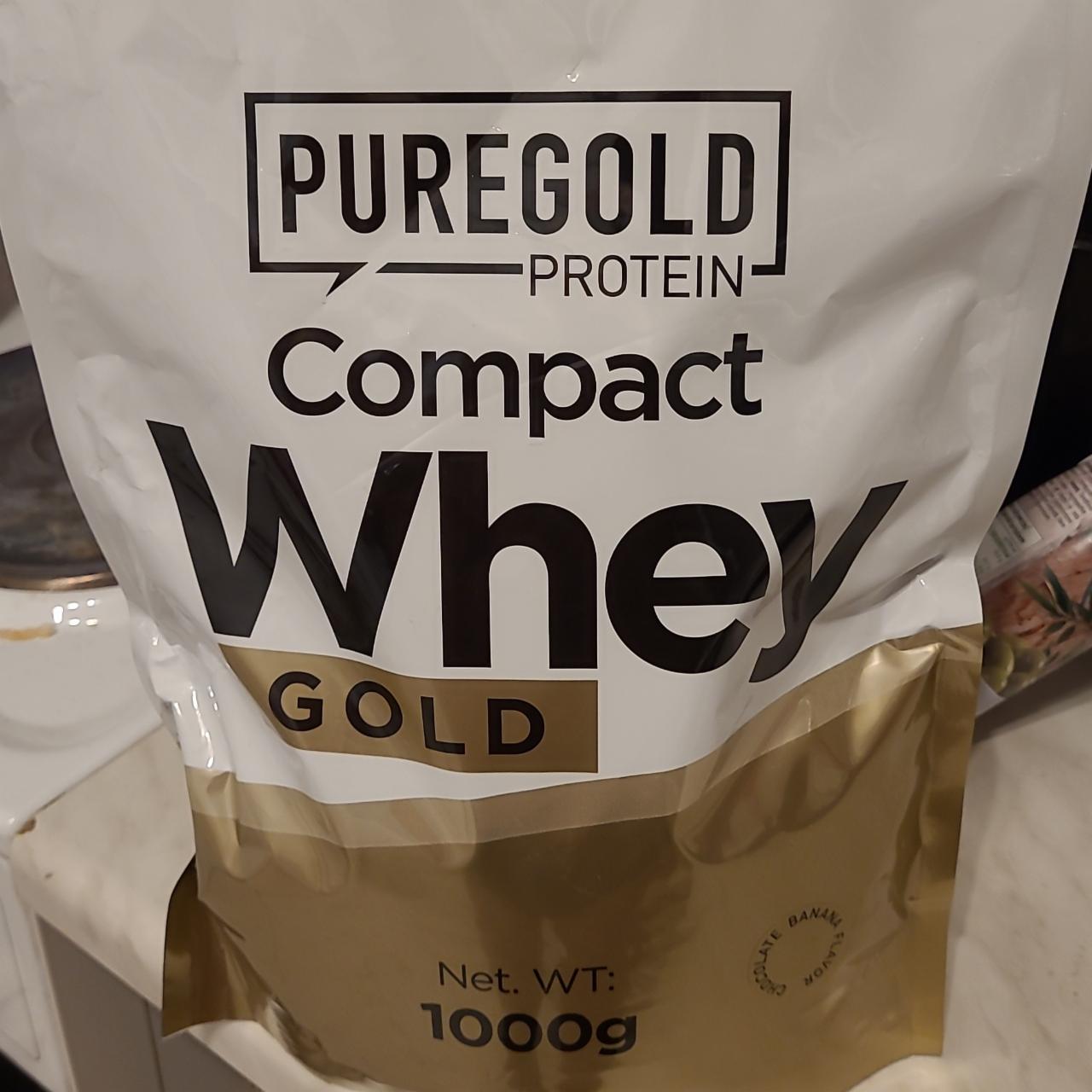 Képek - Compact Whey Gold Chocolate Banana Puregold protein