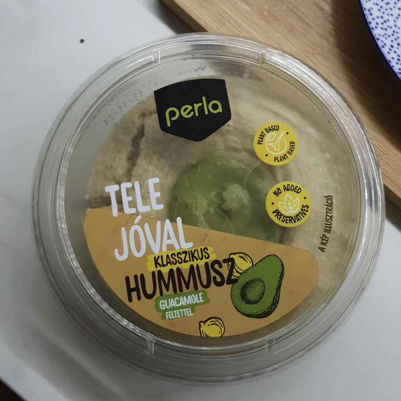 Képek - Klasszikus hummusz guacamole feltéttel Perla