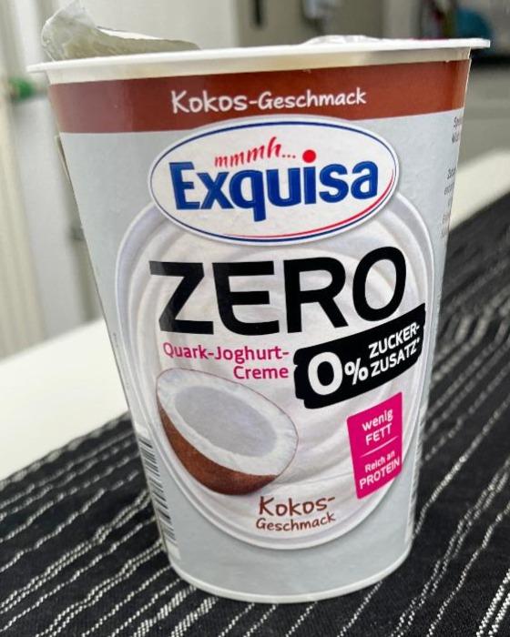 Képek - zero quark joghurt creme kokos Exquisa