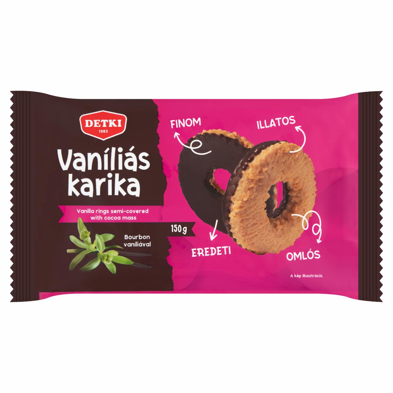 Képek - Detki vaníliás karika bourbon vaníliával 150 g