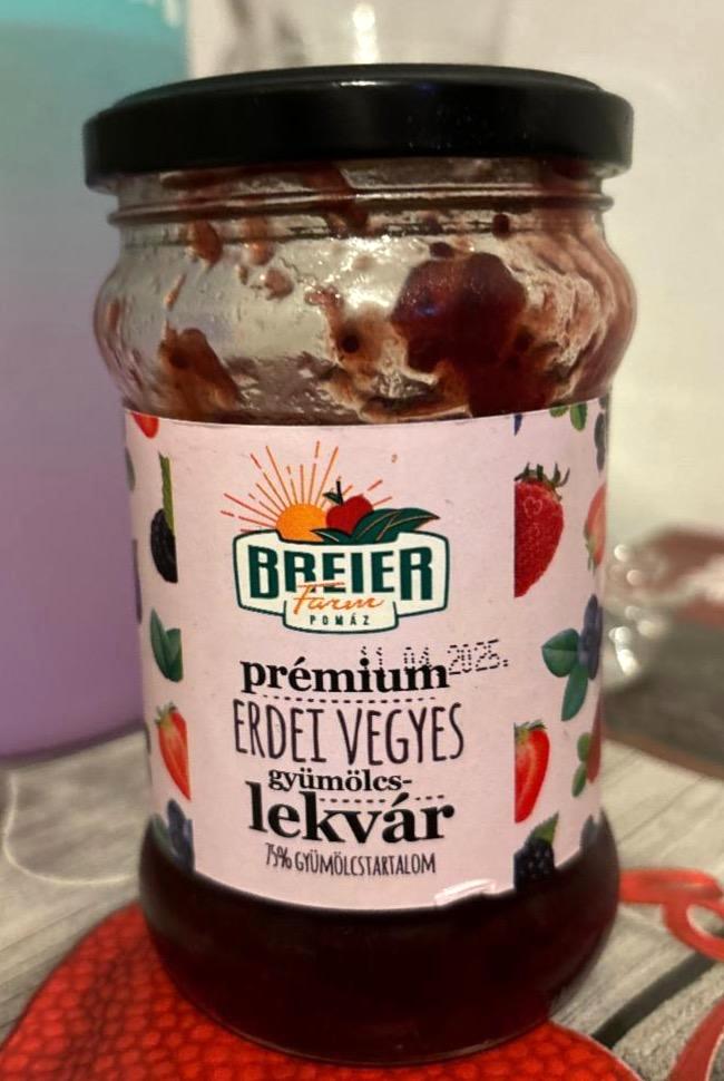 Képek - Prémium erdei vegyes gyümölcsös lekvár Breier Farm