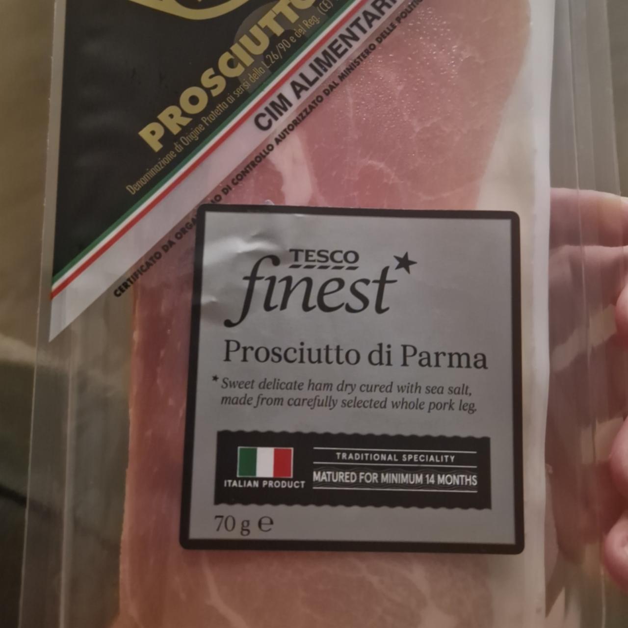 Képek - Tesco finest prosciutto di parma nyers, szárított, érlelt, szeletelt sonka