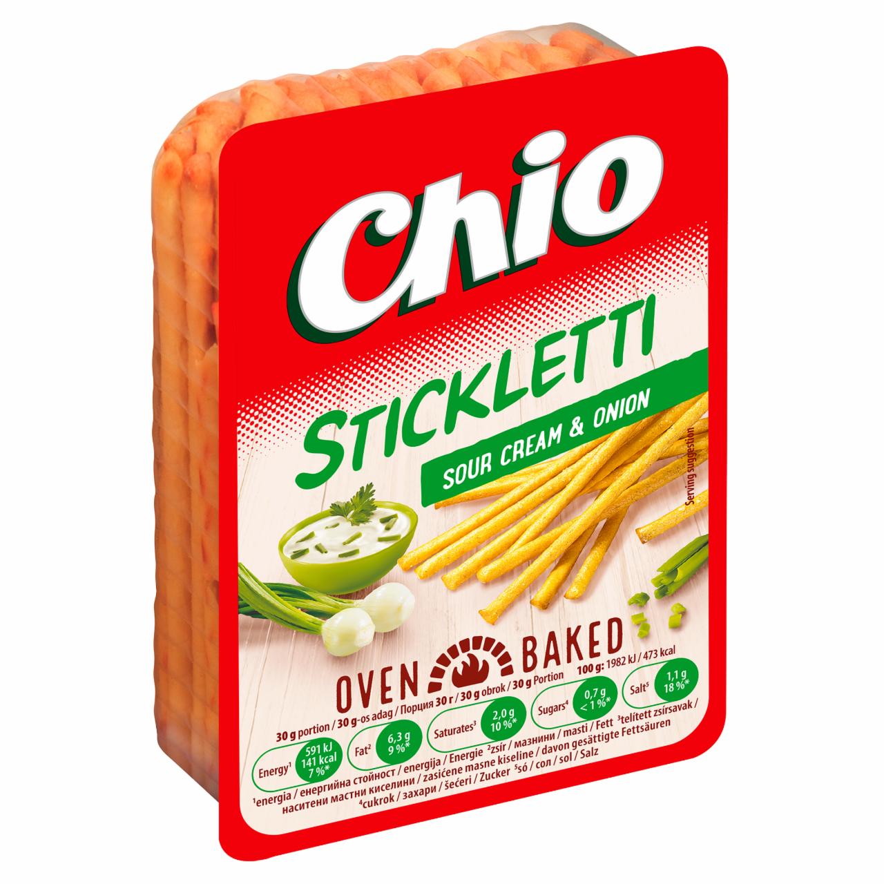 Képek - Chio Stickletti hagymás-tejfölös pálcika 80 g