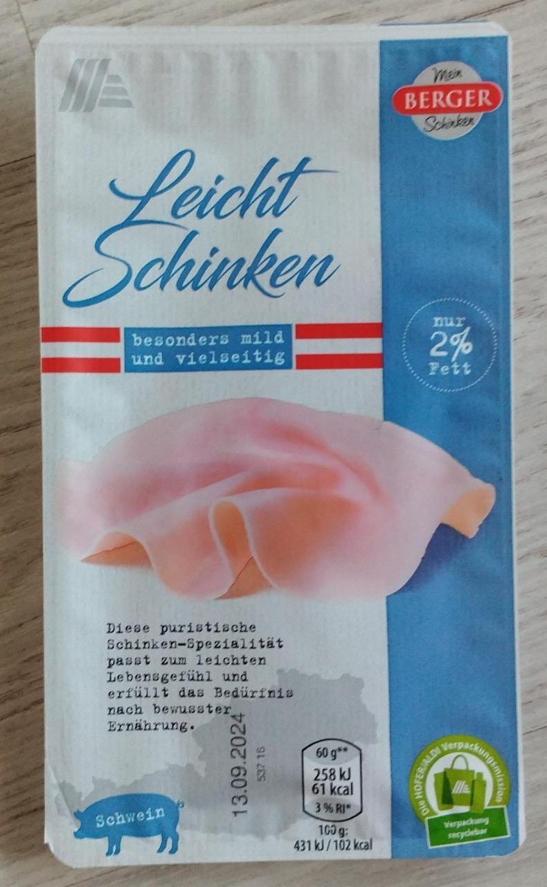 Képek - Leicht Schinken Berger