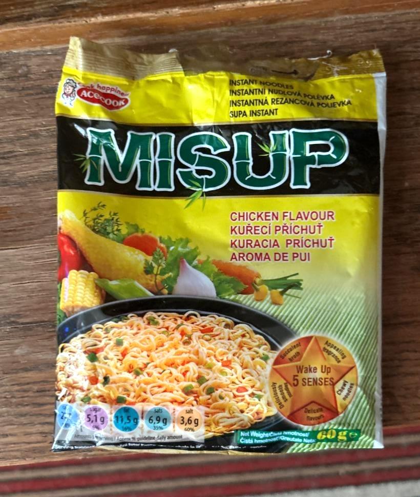 Képek - Misup instand noodles chicken flavour Acecook