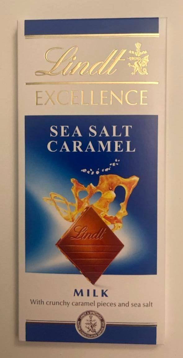 Képek - Excellence sea salt caramel milk Lindt