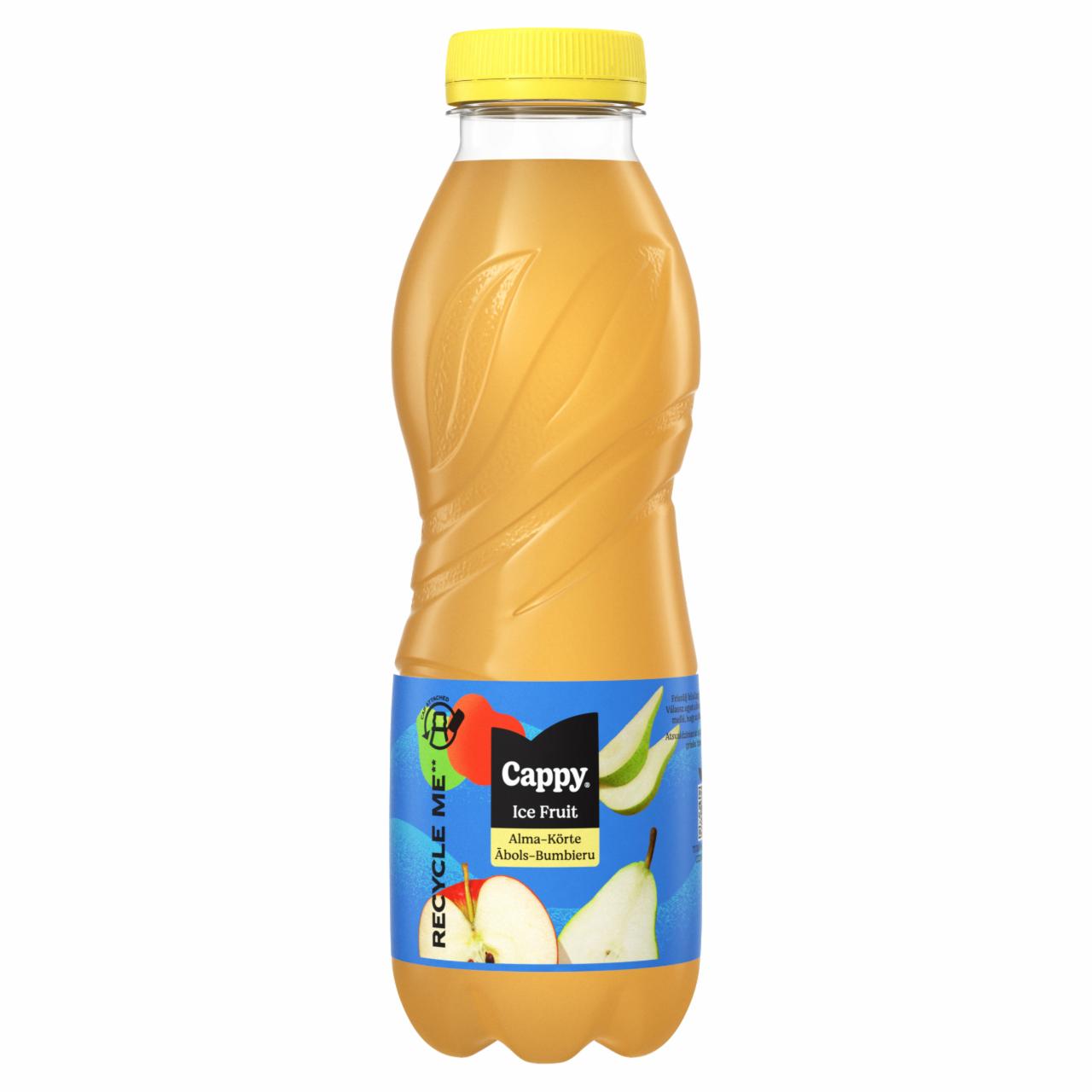 Képek - Cappy Ice Fruit szénsavmentes alma-körte ital bodzavirág ízesítéssel 500 ml