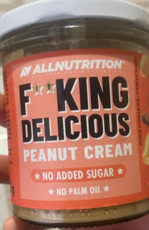 Képek - F**king delicious peanut cream Allnutrition