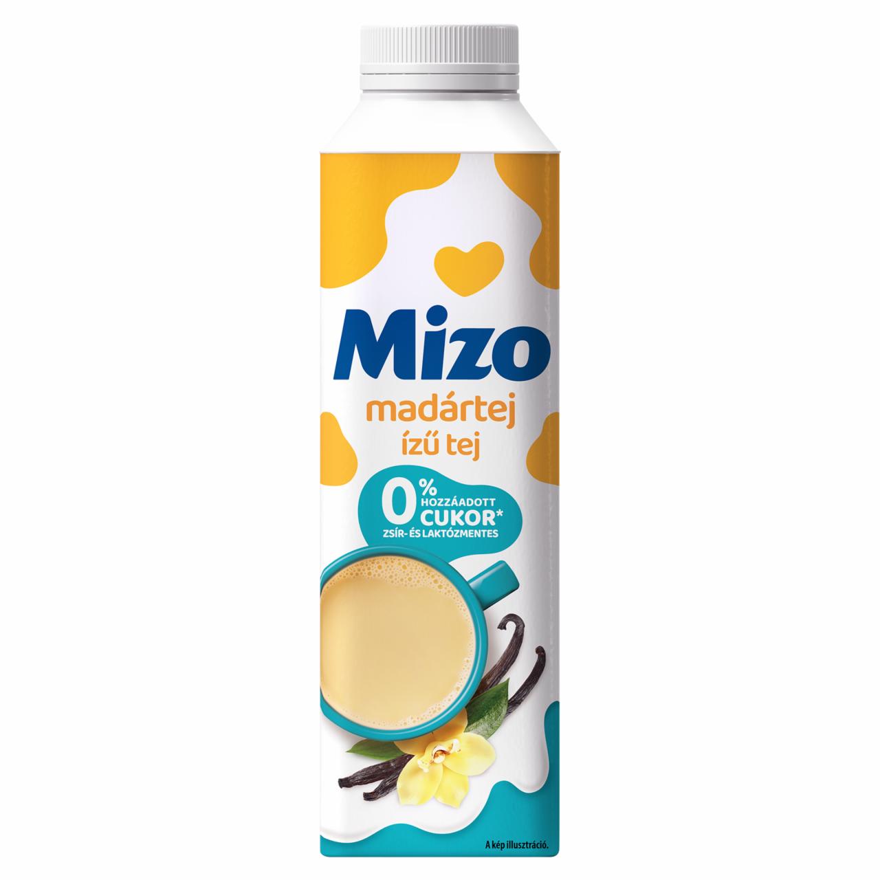 Képek - Mizo zsír- és laktózmentes, madártej ízű tej édesítőszerekkel 450 ml