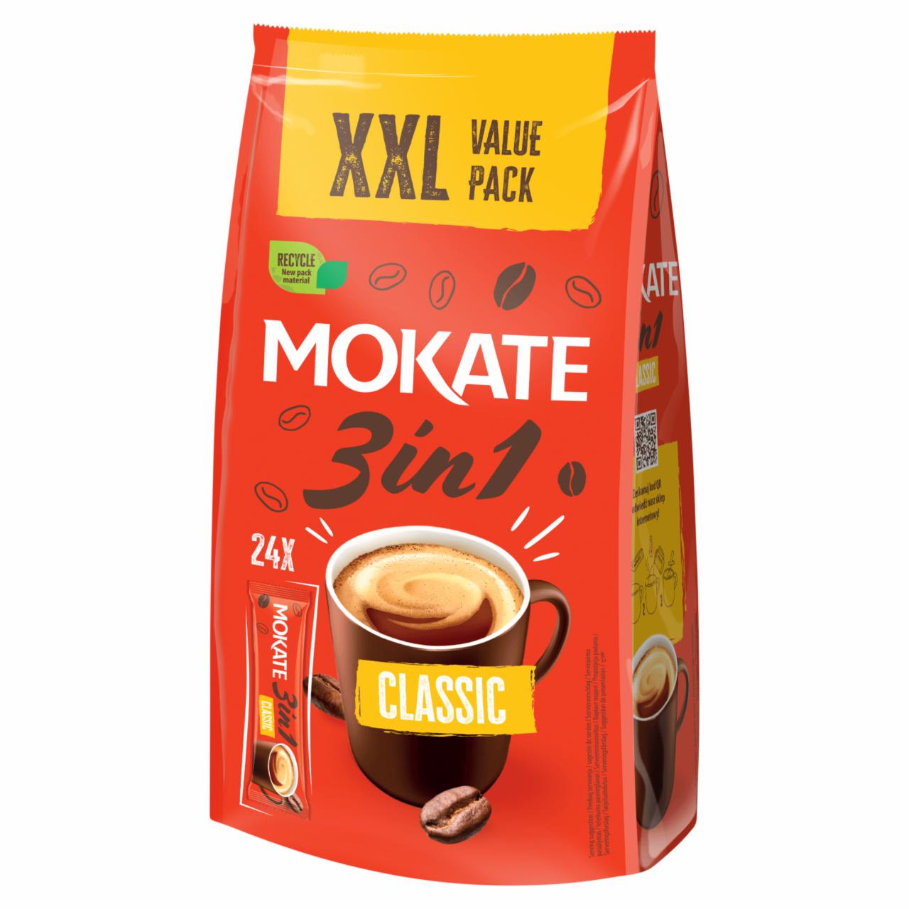 Képek - Mokate XXL 3in1 classic instant coffee drink in powder