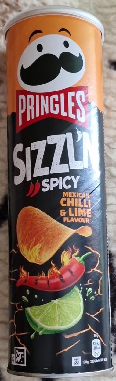 Képek - Sizzl'n Spicy Mexican Chilli & Lime Pringles