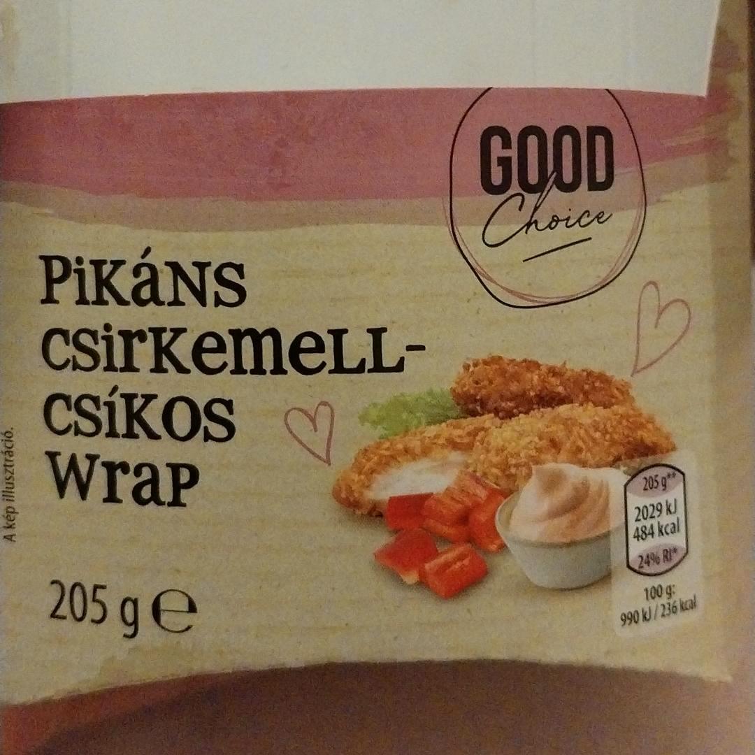 Képek - Pikáns csirkemellcsíkos wrap Good Choice