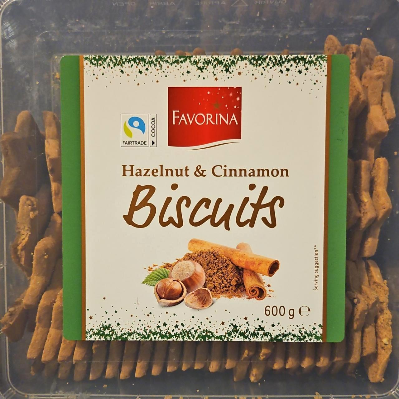 Képek - Hazelnut & cinnamon biscuits Favorina