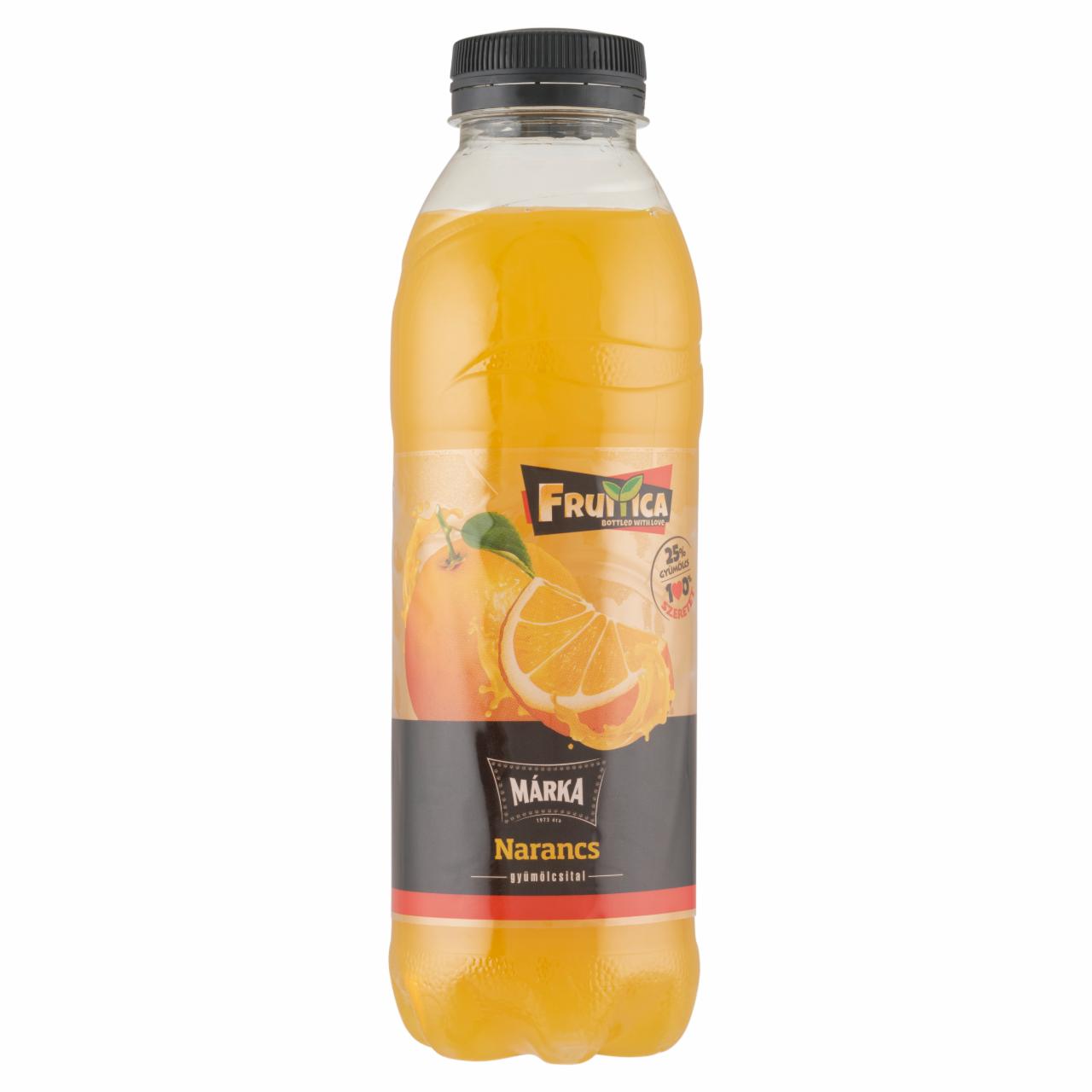 Képek - Márka Fruitica narancs gyümölcsital 0,5 l