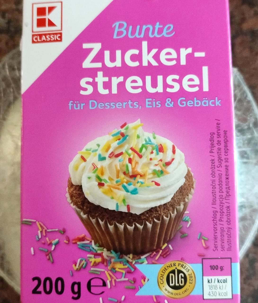 Képek - Bunte zuckerstreusel K-Classic