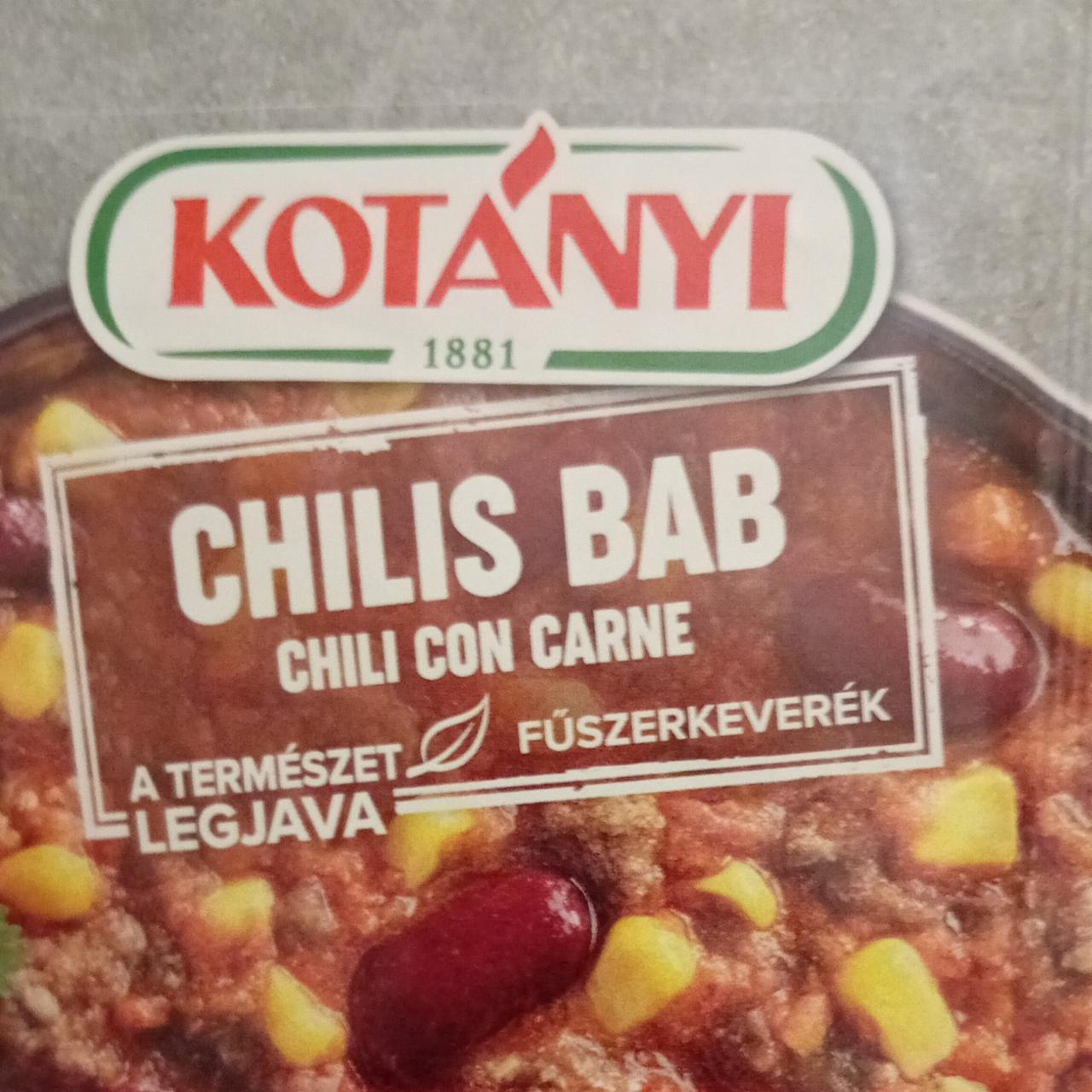 Képek - Chilis bab fűszerkeverék Kotányi