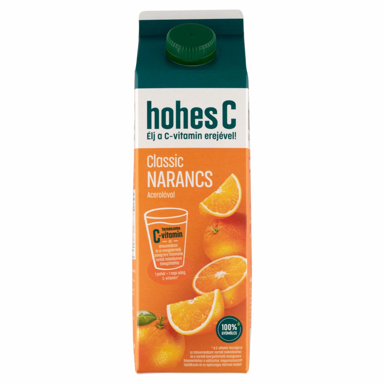 Képek - Hohes C Classic narancs-acerola gyümölcslé 1 l