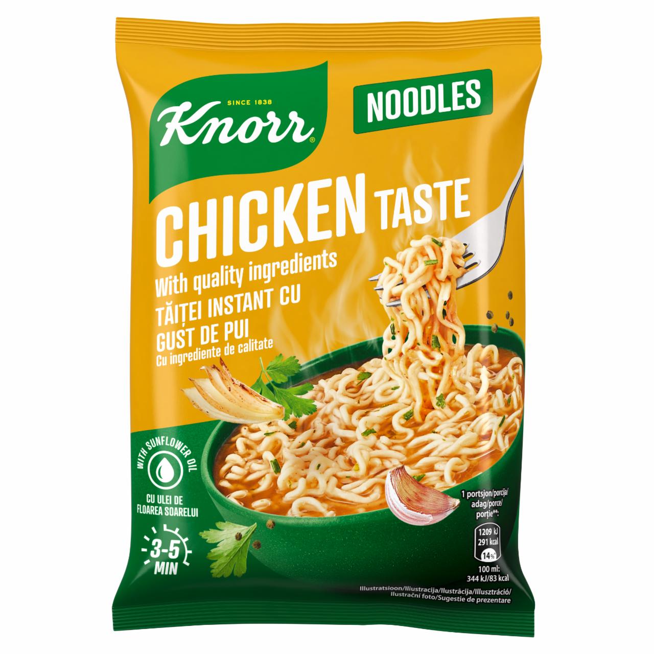 Képek - Knorr instant tésztás leves pikáns csirke ízesítéssel 61 g