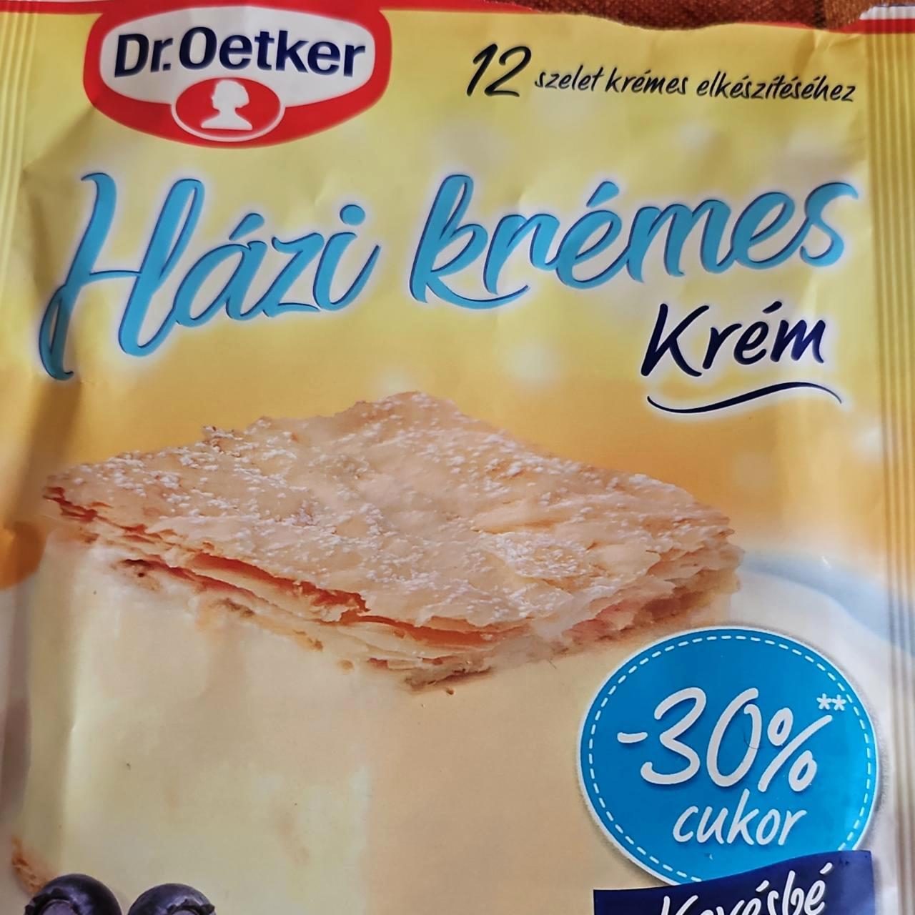 Képek - Házi krémes krém -30% cukor Dr.Oetker