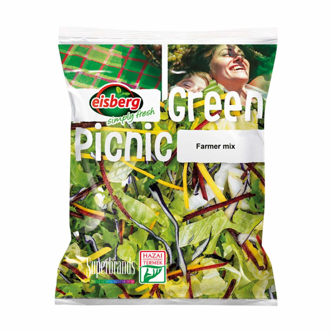 Képek - Eisberg Green Picnic Farmer Mix friss salátakeverék 110 g