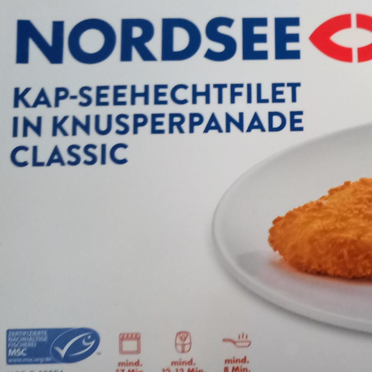 Képek - Kap-seehechtfilet in knusperpanade classic Nordsee