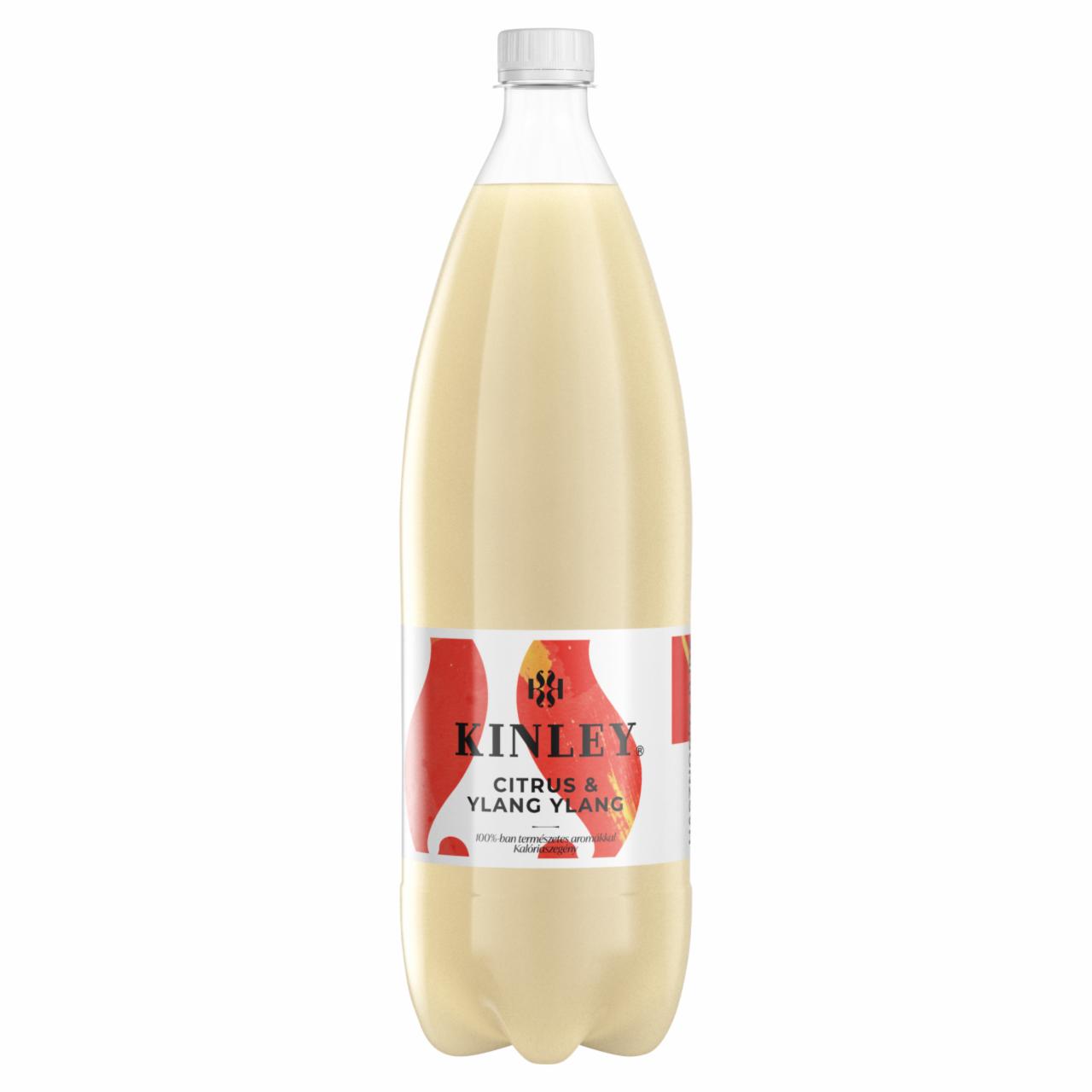 Képek - Kinley Citrus & Ylang Ylang szénsavas üdítőital citrus gyümölcslevekkel 1,5 l