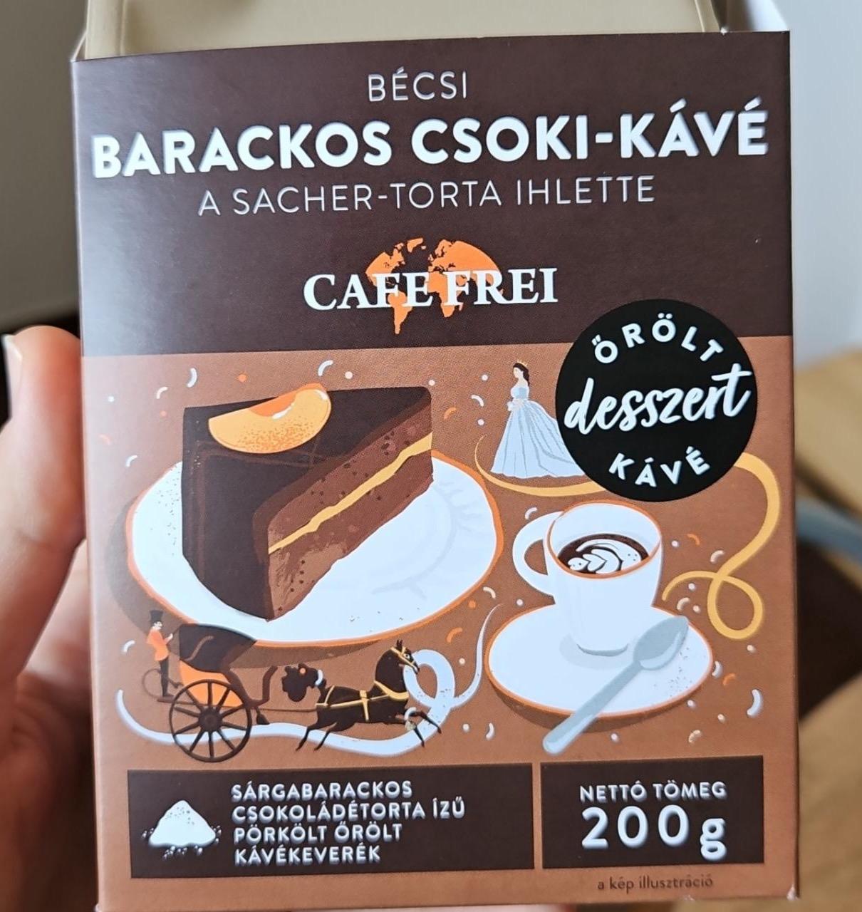 Képek - Barackos csoki-kávé Cafe Frei