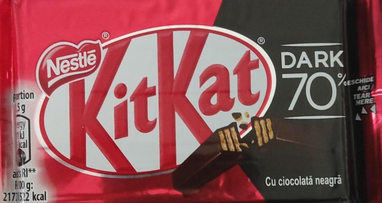 Képek - Kit kat dark 70% Nestlé