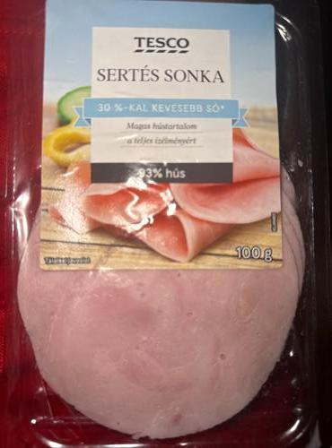 Képek - Sertés sonka csökkentett só Tesco