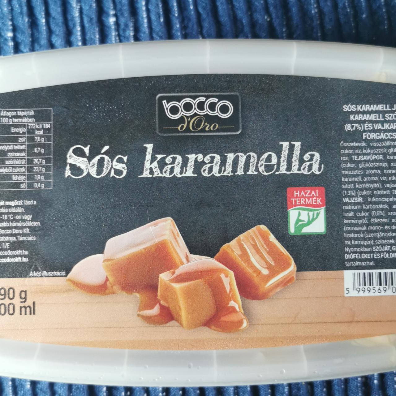 Képek - Sós karamella bocco d'Oro sós