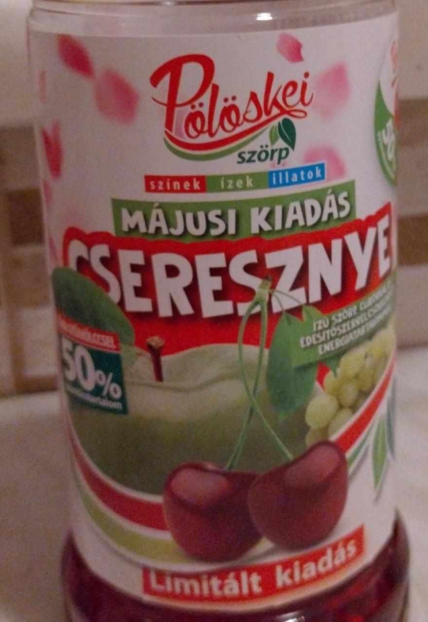 Képek - Cseresznye ízű szörp Pölöskei