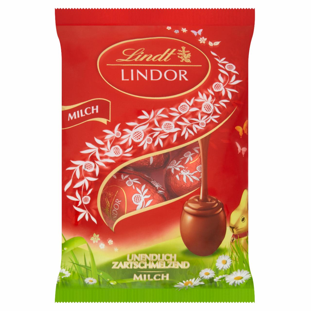 Képek - Lindt Lindor tejcsokoládé lágyan olvadó töltelékkel 90 g