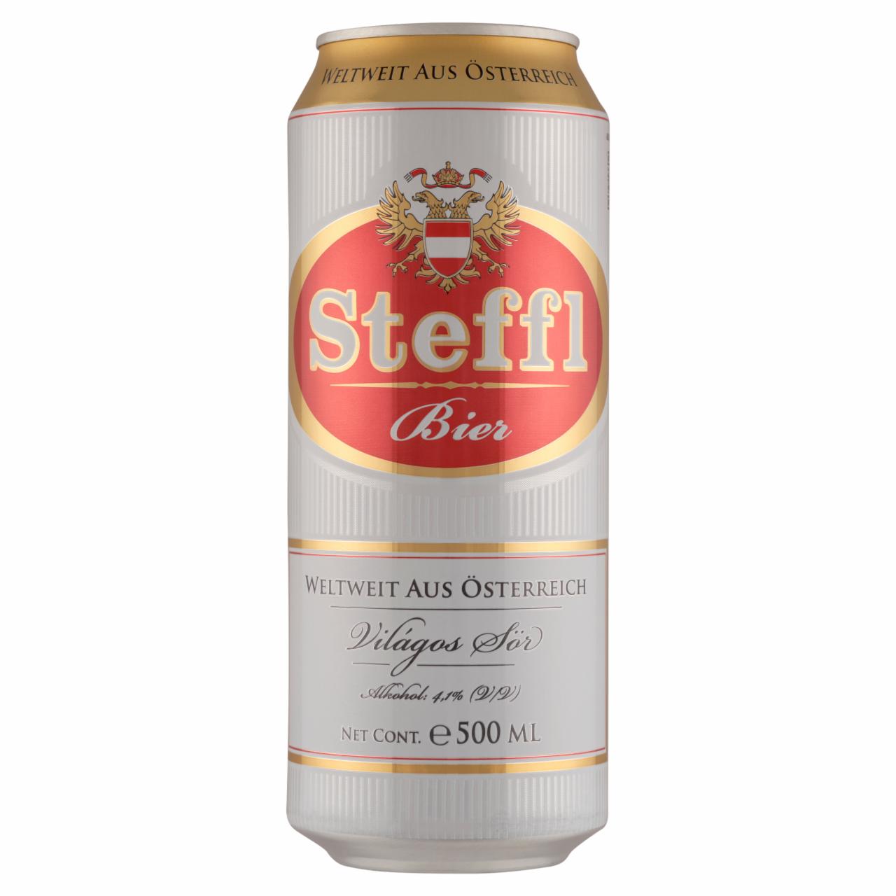 Képek - Steffl világos sör 4,1% 500 ml