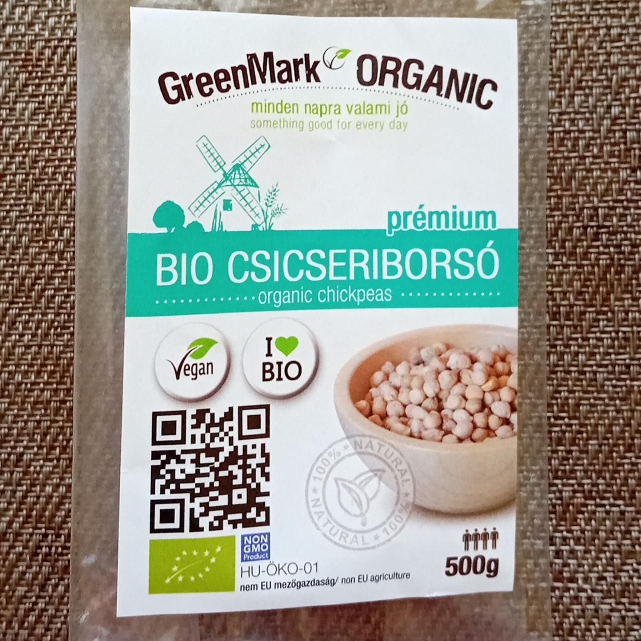 Képek - Bio Csicseriborsó GreenMark ORGANIC