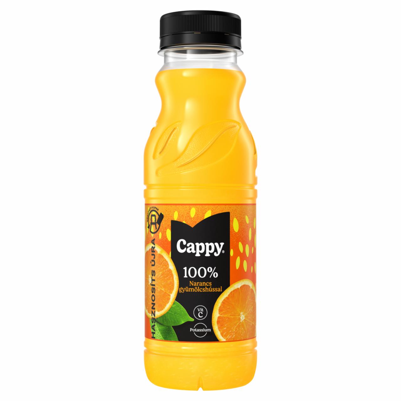 Képek - Cappy 100% narancslé gyümölcshússal 330 ml