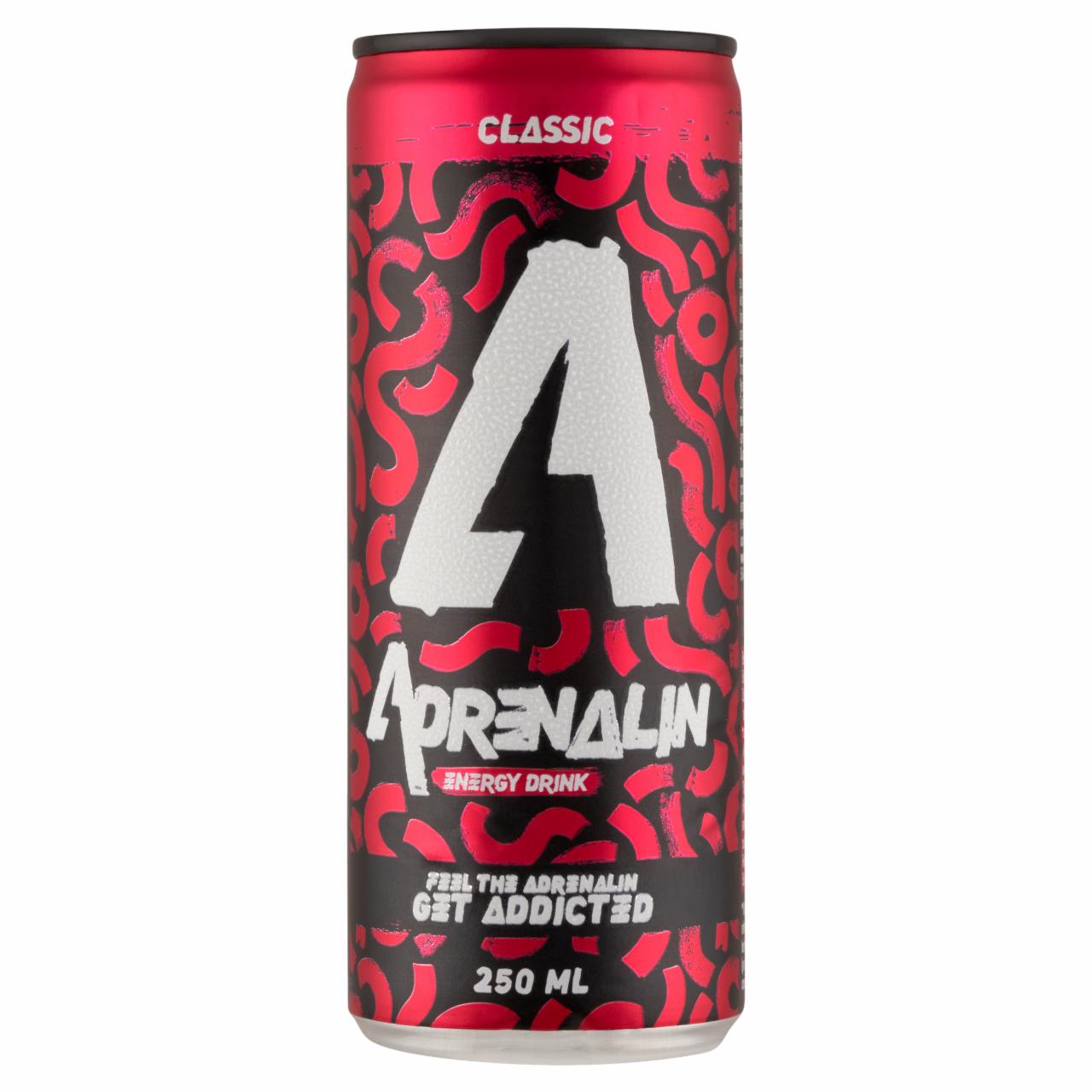 Képek - Adrenalin Classic tutti-frutti ízű szénsavas energiaital 250 ml