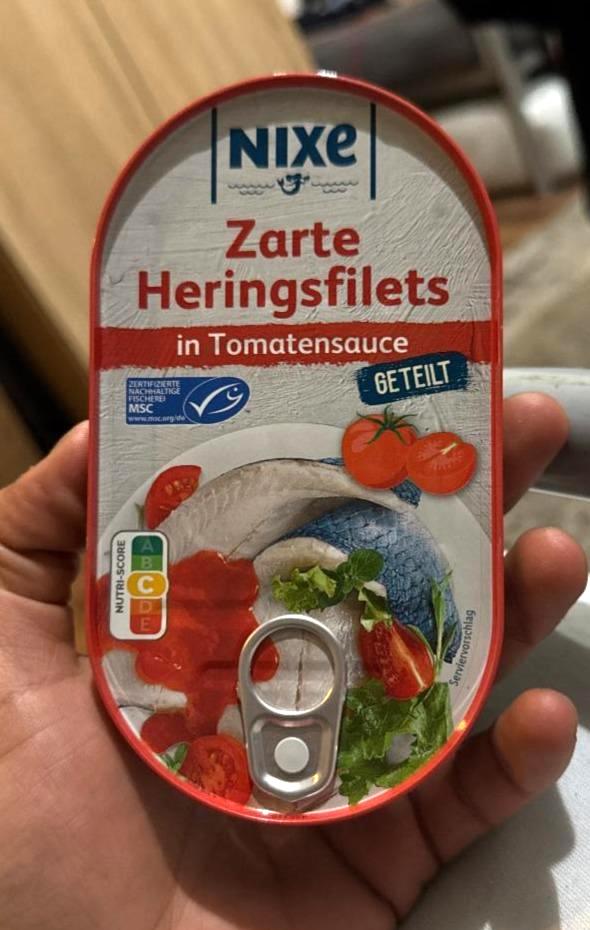 Képek - Zarte heringsfilets in tomatensauce Nixe