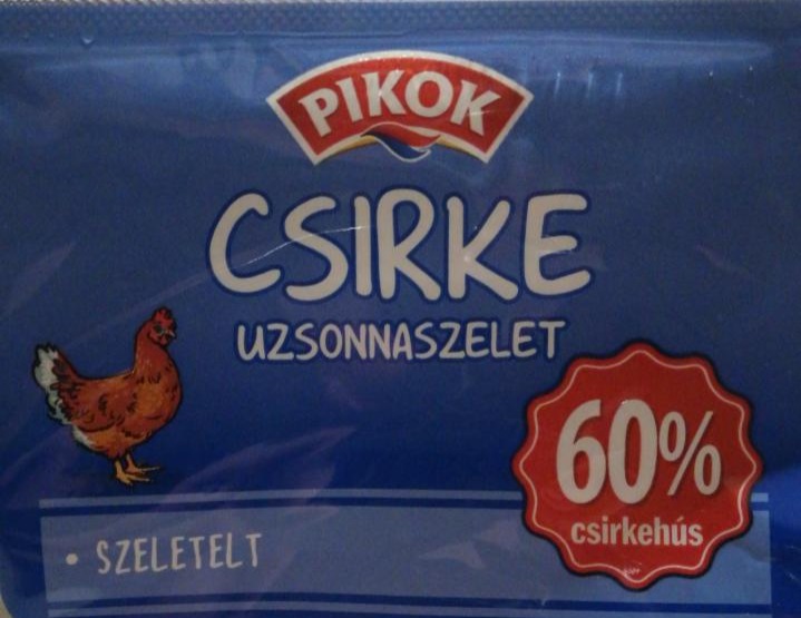 Képek - Csirke uzsonnaszelet Pikok