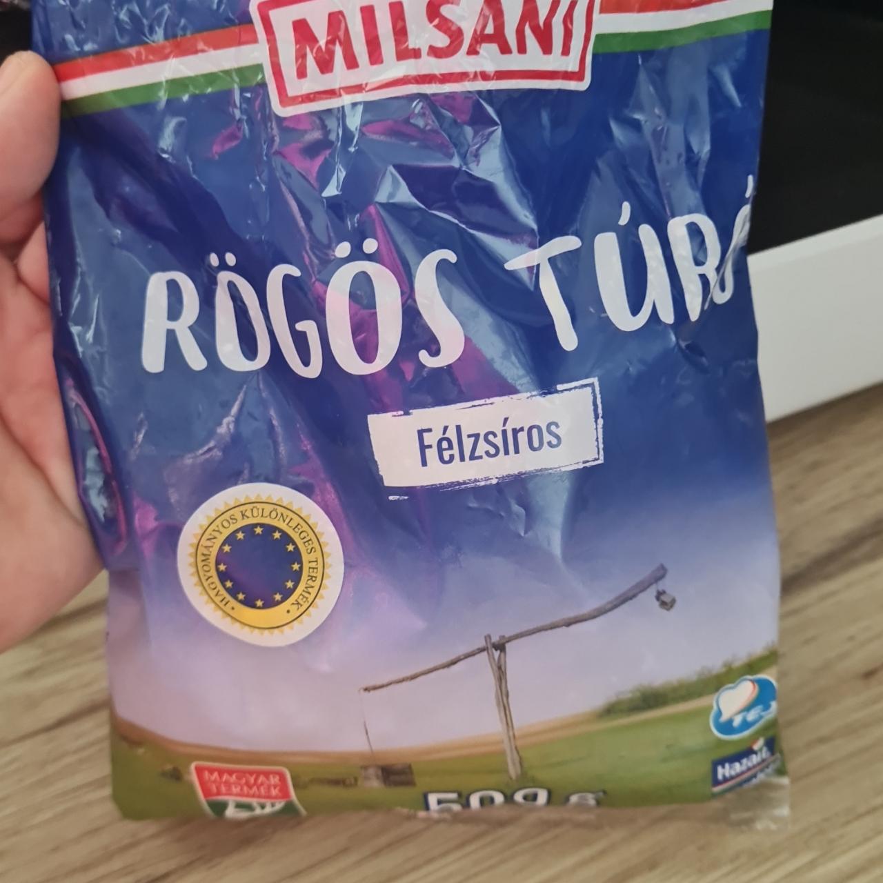 Képek - Rögös túró félzsíros Milsani