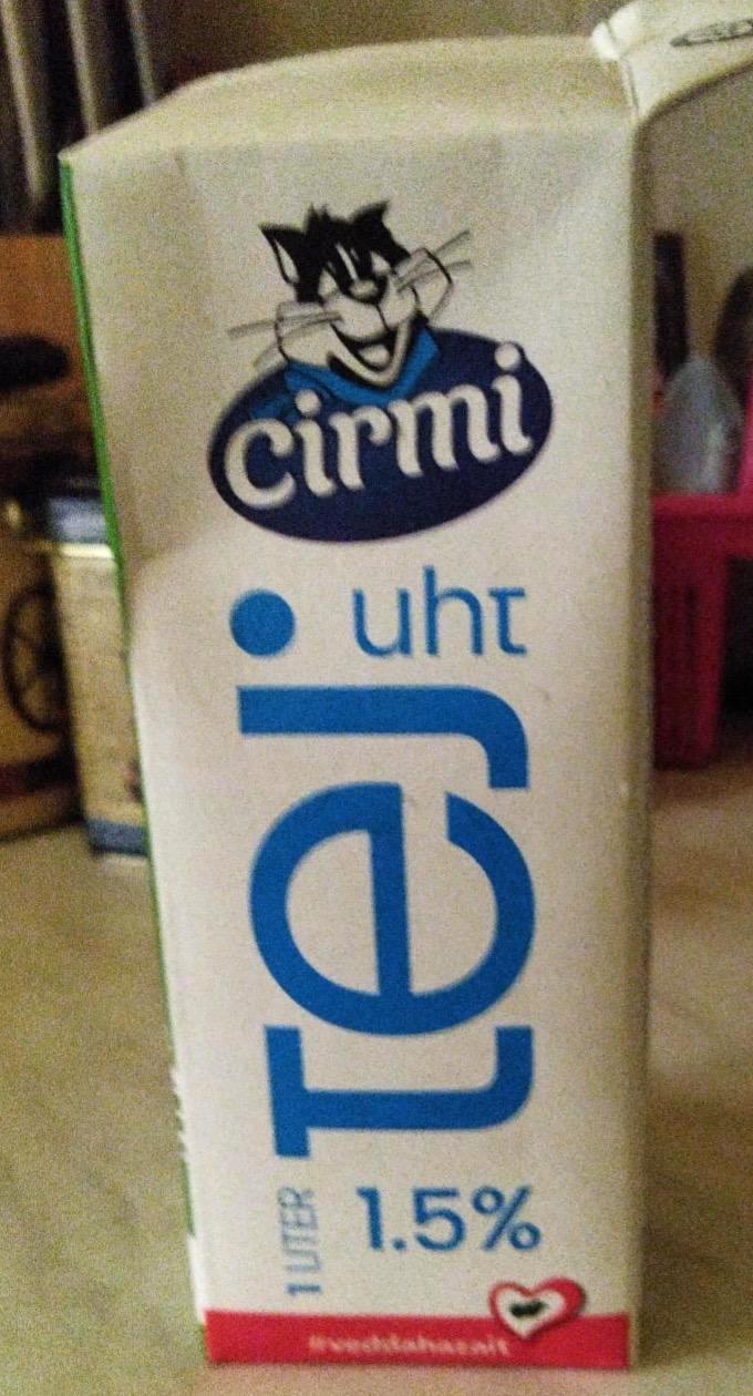 Képek - Tej UHT 1,5% Cirmi